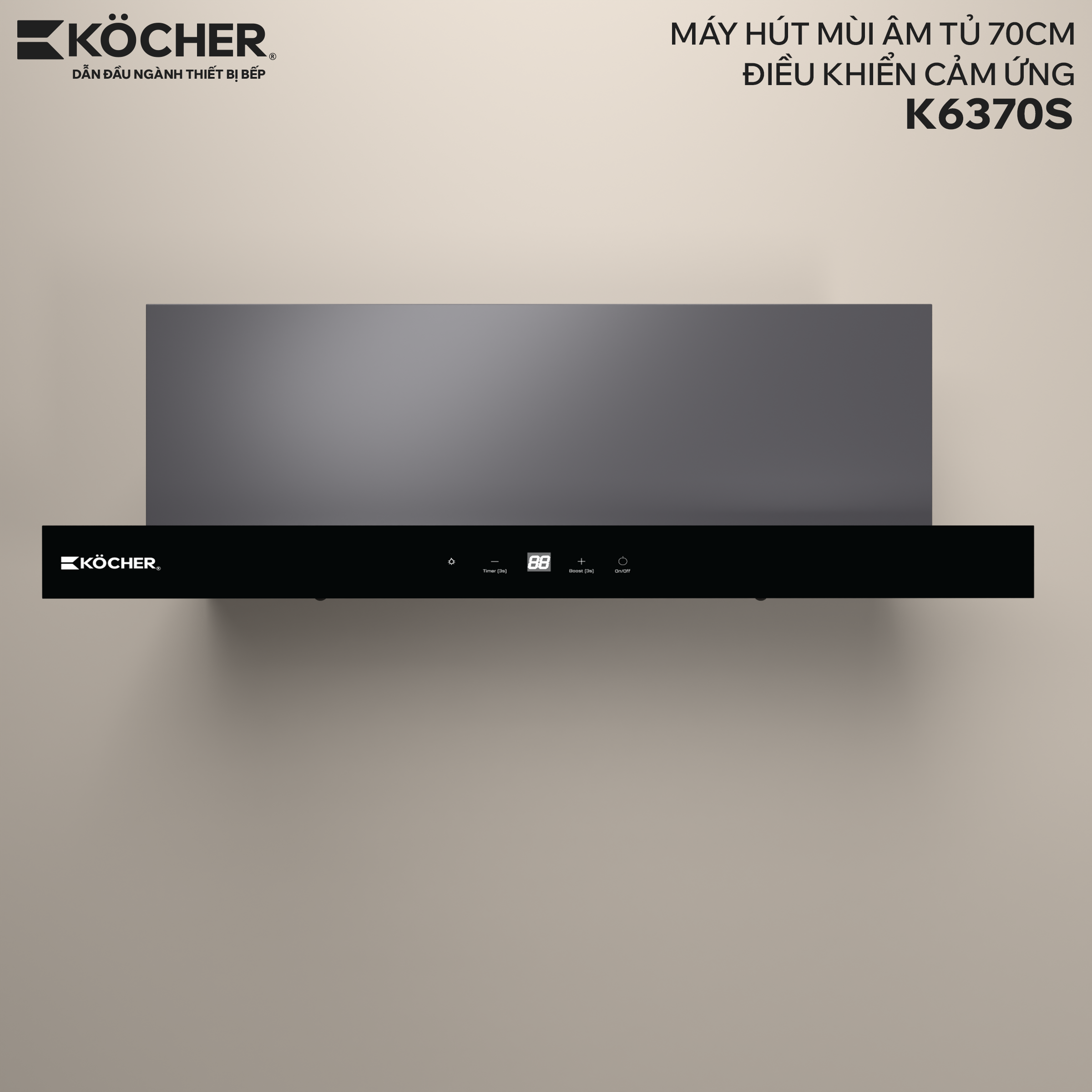 MÁY HÚT MÙI K6370S MÁY HÚT MÙI K6370S