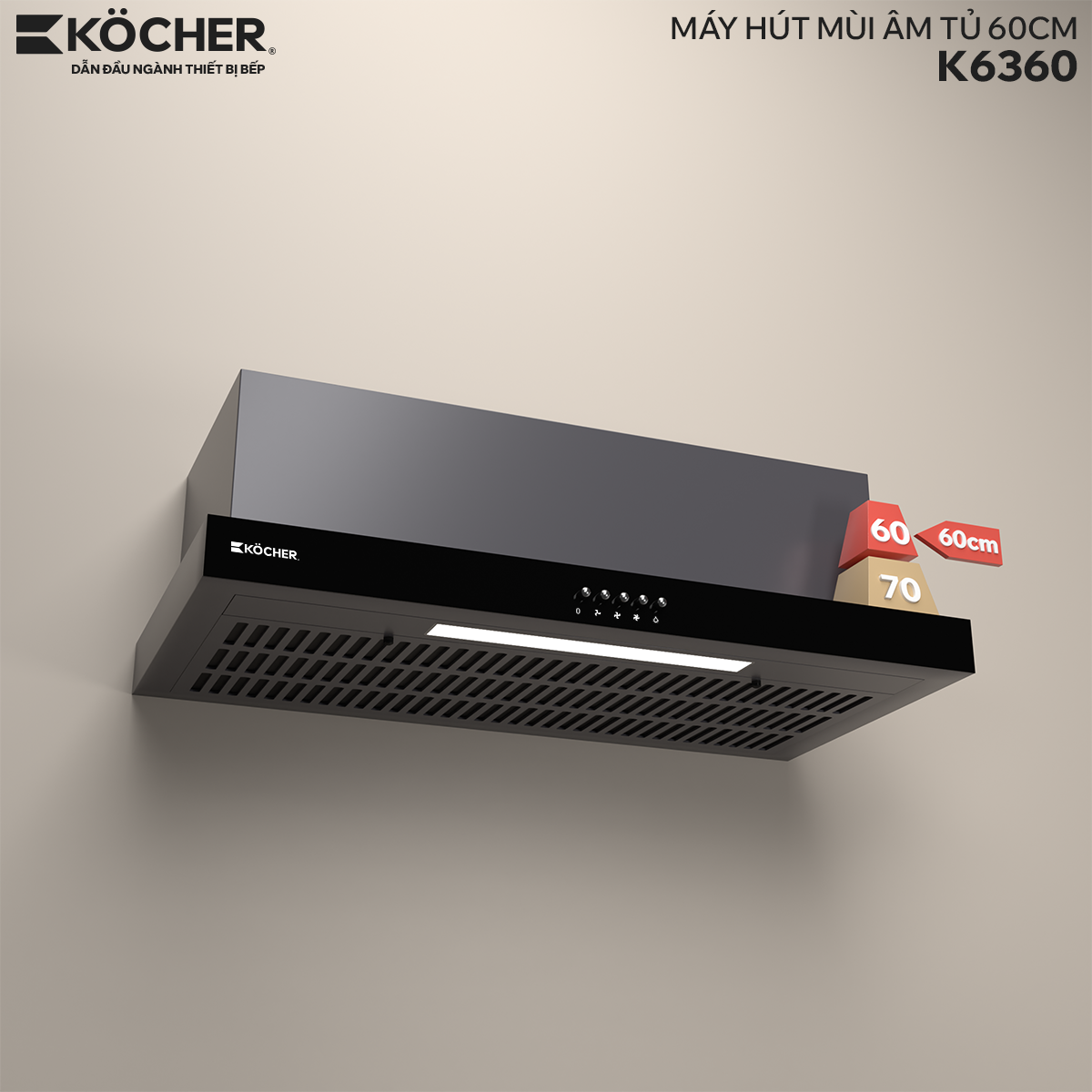 MÁY HÚT MÙI K6360 MÁY HÚT MÙI K6360