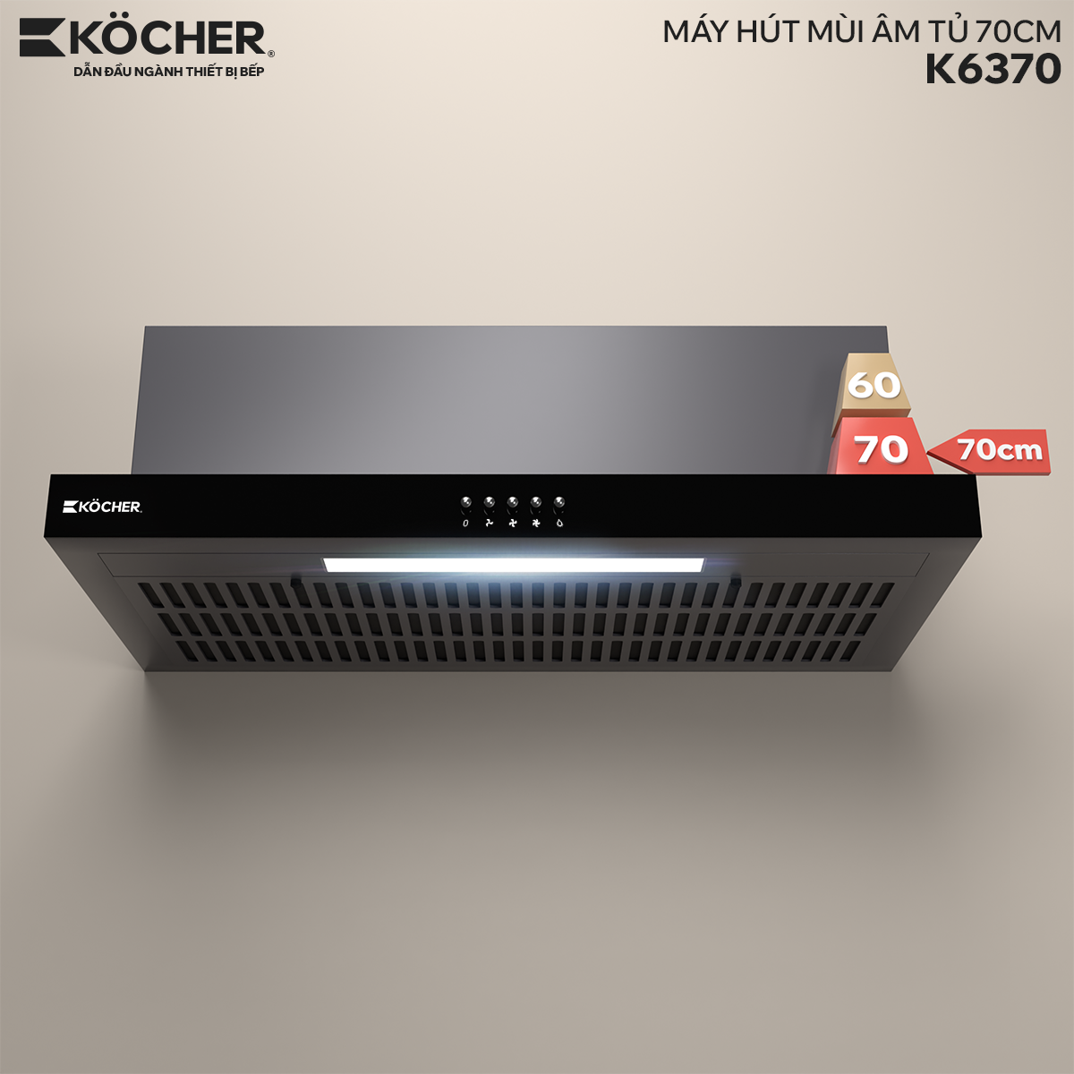 MÁY HÚT MÙI K6370 MÁY HÚT MÙI K6370