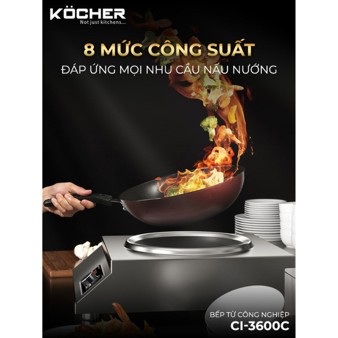 BẾP TỪ CÔNG NGHIỆP CI-3600C BẾP TỪ CÔNG NGHIỆP CI-3600C
