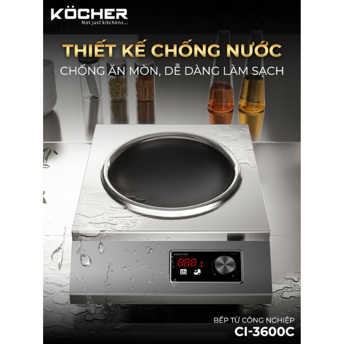 BẾP TỪ CÔNG NGHIỆP CI-3600C BẾP TỪ CÔNG NGHIỆP CI-3600C