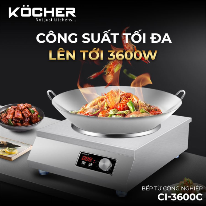 BẾP TỪ CÔNG NGHIỆP CI-3600C BẾP TỪ CÔNG NGHIỆP CI-3600C