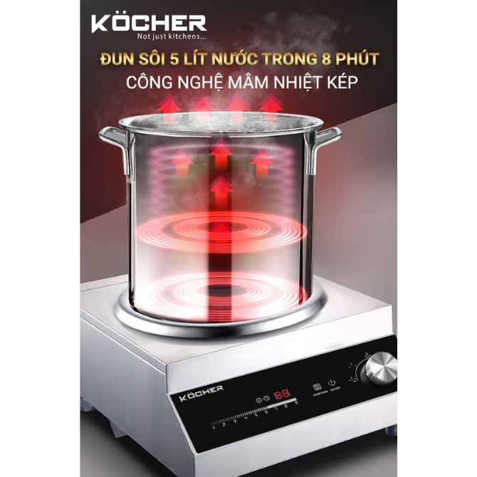 BẾP TỪ CÔNG NGHIỆP CI-3500C BẾP TỪ CÔNG NGHIỆP CI-3500C