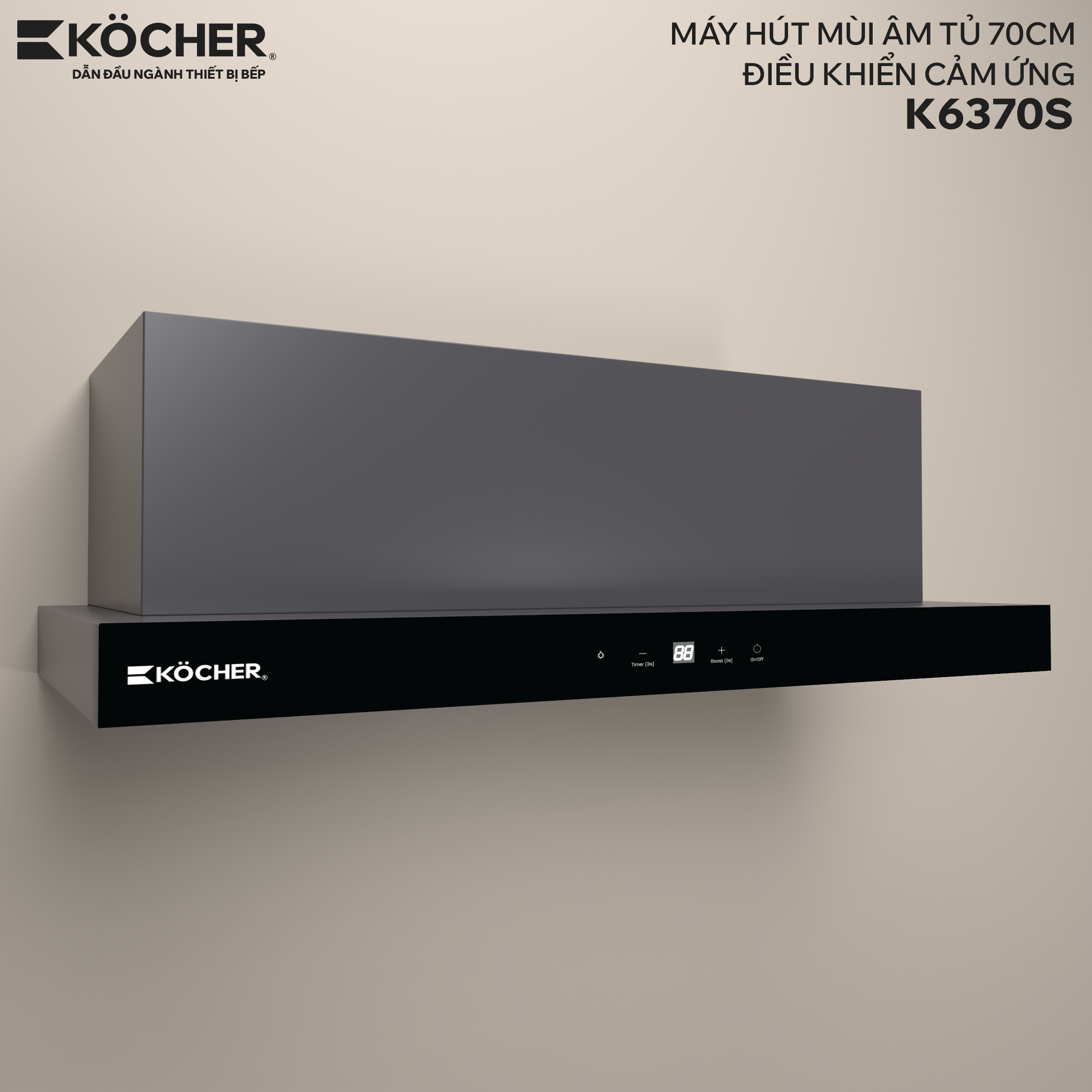 MÁY HÚT MÙI K6370S MÁY HÚT MÙI K6370S
